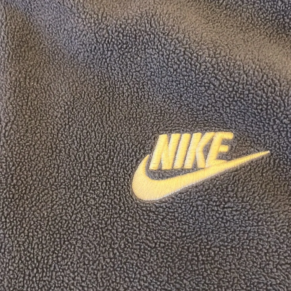 Men's L Nike Sportswear Fleece 1/2‎ Zip Pullover Sweatshirt Blue